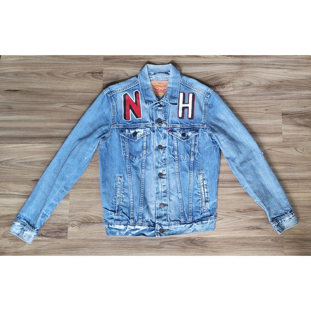 Levi's Custom Nipsey Hussle Tmc Distressed Denim … - image 2